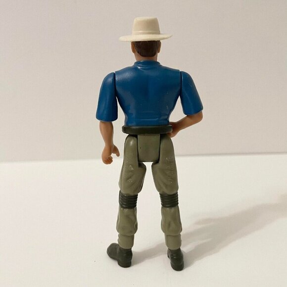 Vtg 1993 Kenner Dr Alan Grant Jurassic Park Action Figure - Picture 7 of 15